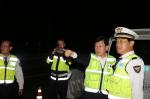 양평경찰서장 야간 교통안전시설물 점검